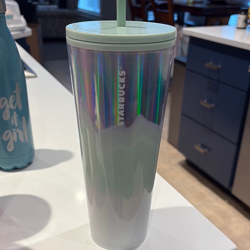 Starbucks Iridescent White Tumbler
